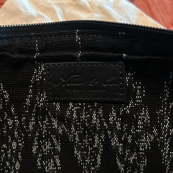 RARE Nena & Co. Foldover Clutch - Baja black leather - Picture 5 of 5